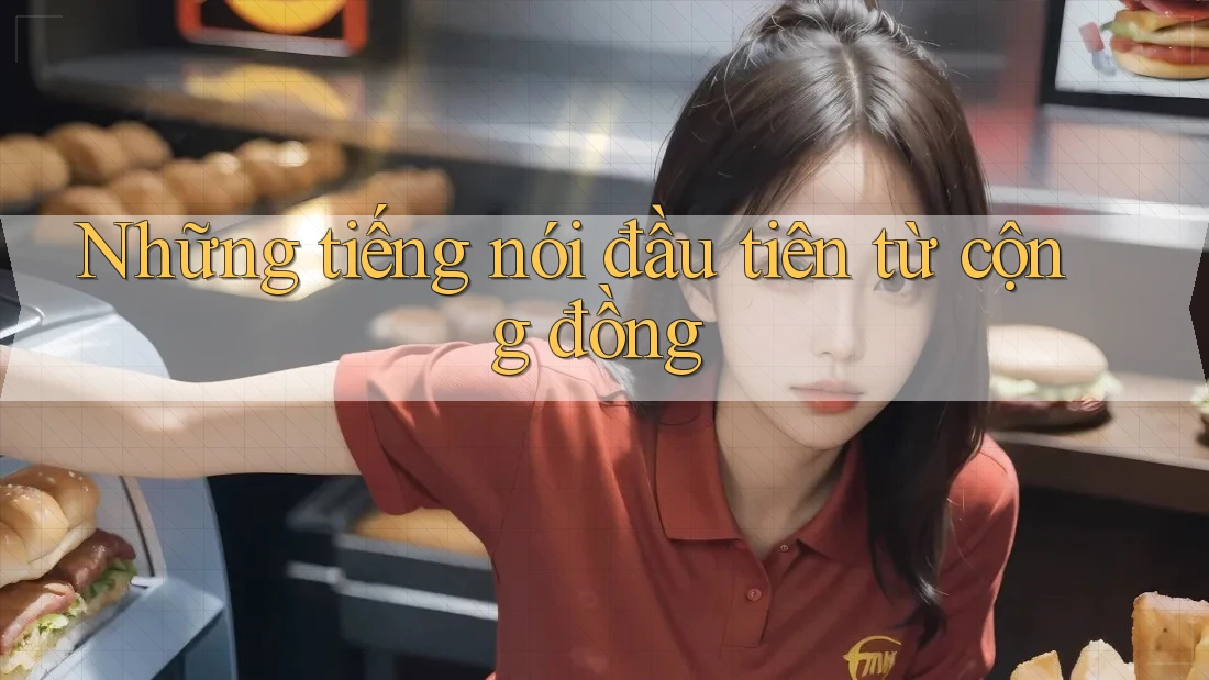 Những tiếng nói đầu tiên từ cộng đồng