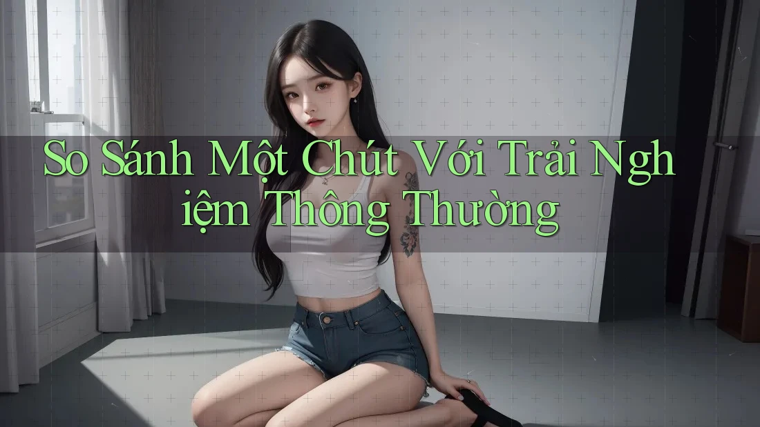 So Sánh Một Chút Với Trải Nghiệm Thông Thường