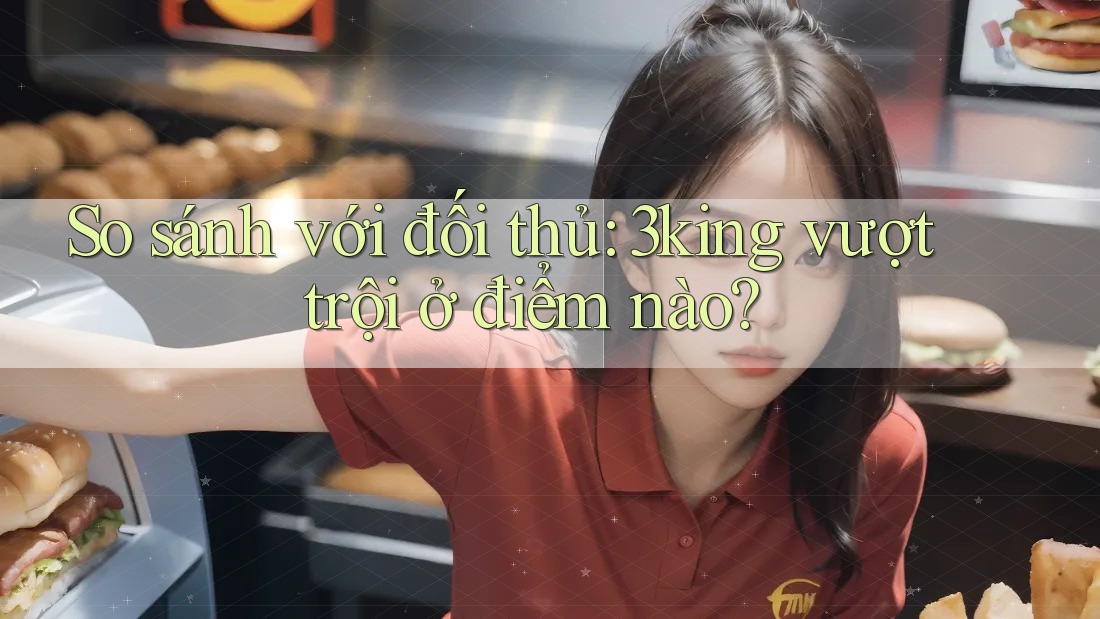 So sánh với đối thủ: 3king vượt trội ở điểm nào?