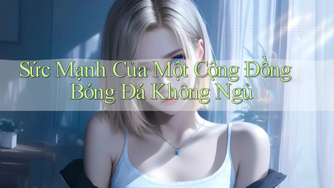 Sức Mạnh Của Một Cộng Đồng Bóng Đá Không Ngủ