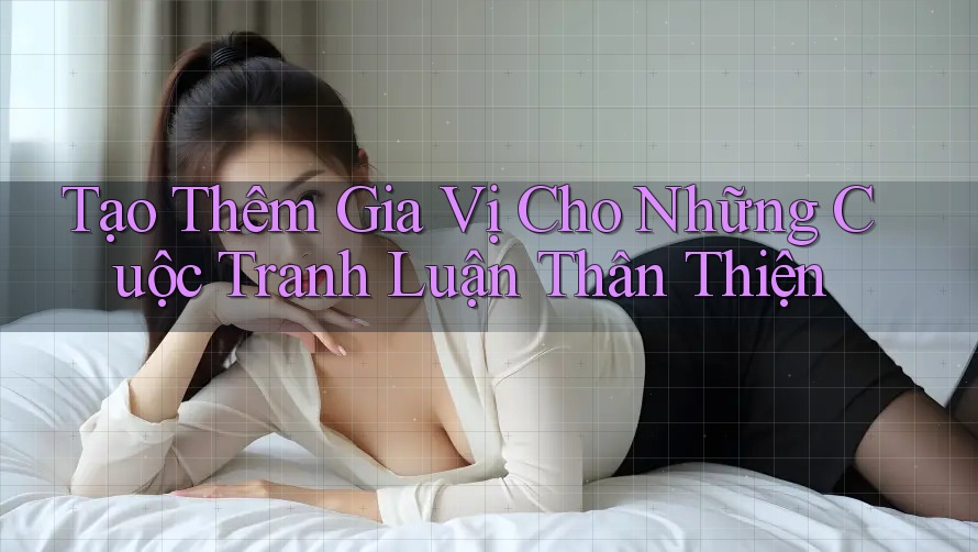 Tạo Thêm Gia Vị Cho Những Cuộc Tranh Luận Thân Thiện