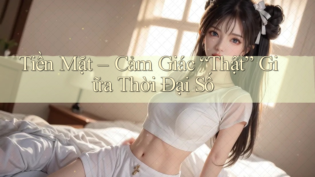 Tiền Mặt – Cảm Giác “Thật” Giữa Thời Đại Số