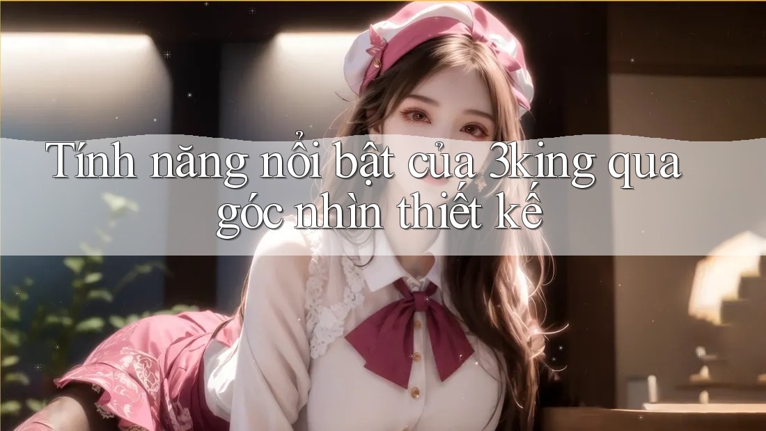 Tính năng nổi bật của 3king qua góc nhìn thiết kế