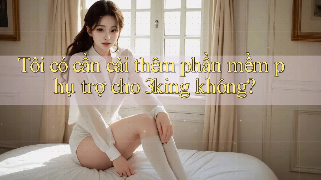 Tôi có cần cài thêm phần mềm phụ trợ cho 3king không?