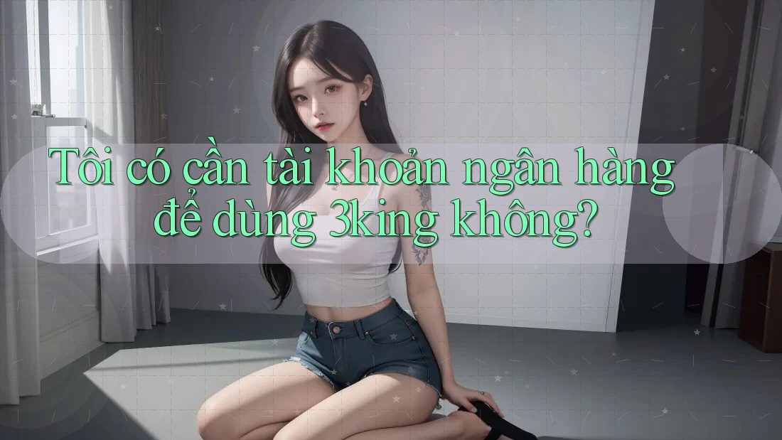 Tôi có cần tài khoản ngân hàng để dùng 3king không?