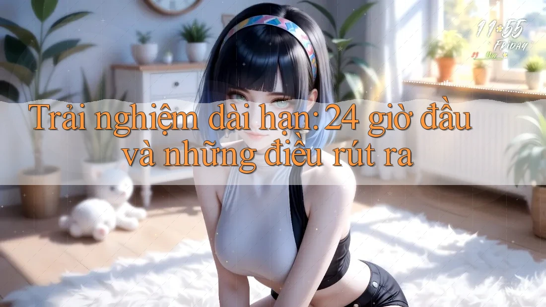 Trải nghiệm dài hạn: 24 giờ đầu và những điều rút ra