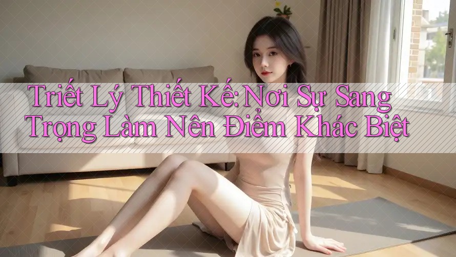 Triết Lý Thiết Kế: Nơi Sự Sang Trọng Làm Nên Điểm Khác Biệt