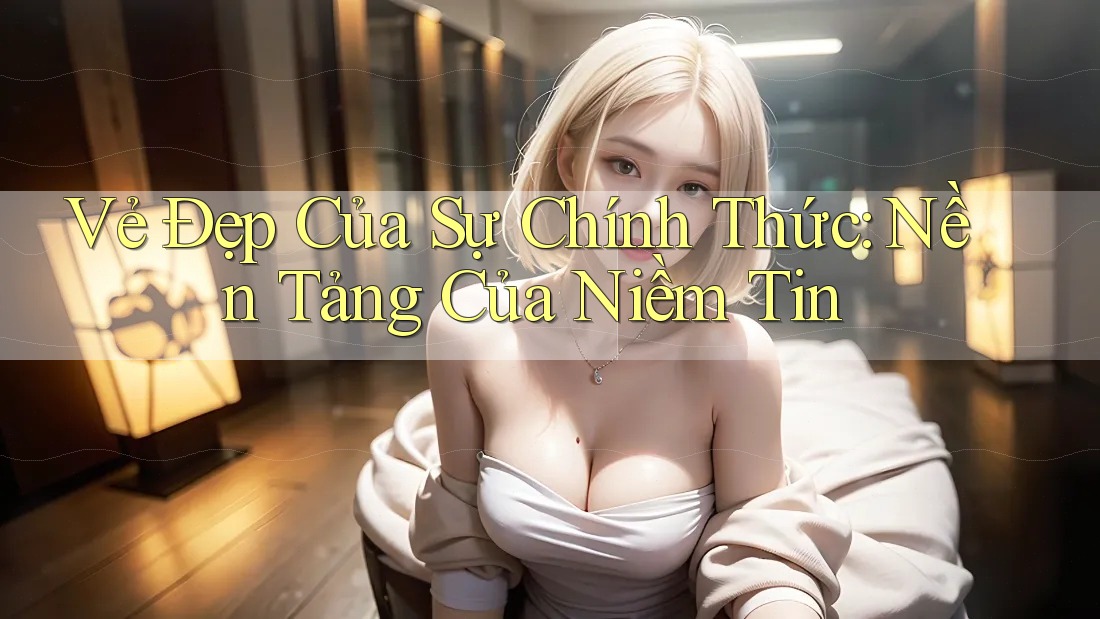 Vẻ Đẹp Của Sự Chính Thức: Nền Tảng Của Niềm Tin