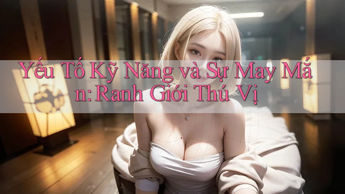 Yếu Tố Kỹ Năng và Sự May Mắn: Ranh Giới Thú Vị